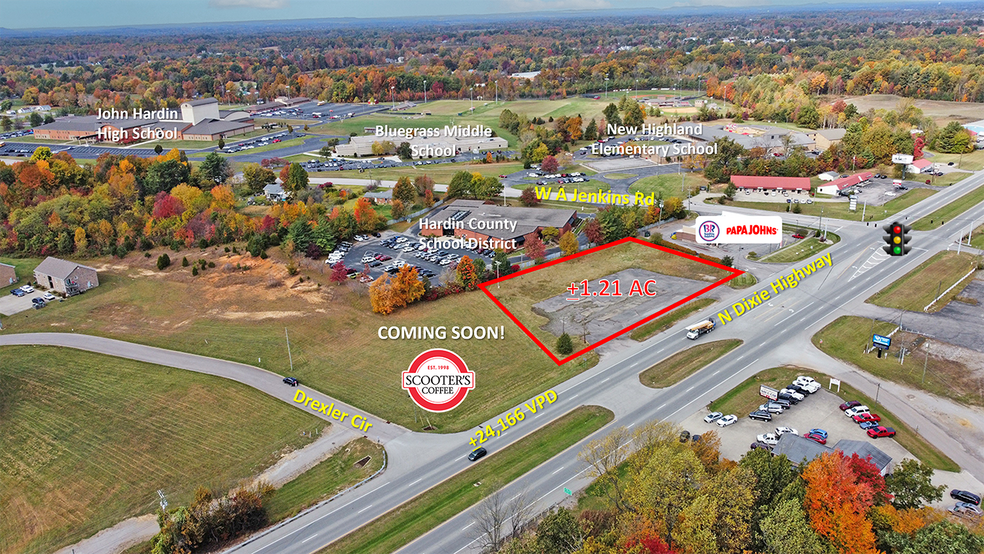 4897 N Dixie Hwy, Elizabethtown, KY à vendre - Aérien – Image 2 sur 7