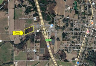 Highway 230, Unadilla, GA - Vue aérienne vue de carte
