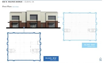 606 N Halifax Ave, Clovis, CA à louer Plan d’étage– Image 1 sur 1