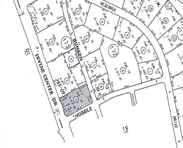 15 Hubble, Irvine, CA à louer - Plan cadastral – Image 3 sur 8