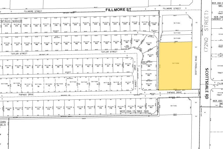 2240 N Scottsdale Rd, Tempe, AZ à louer - Plan cadastral – Image 2 sur 17