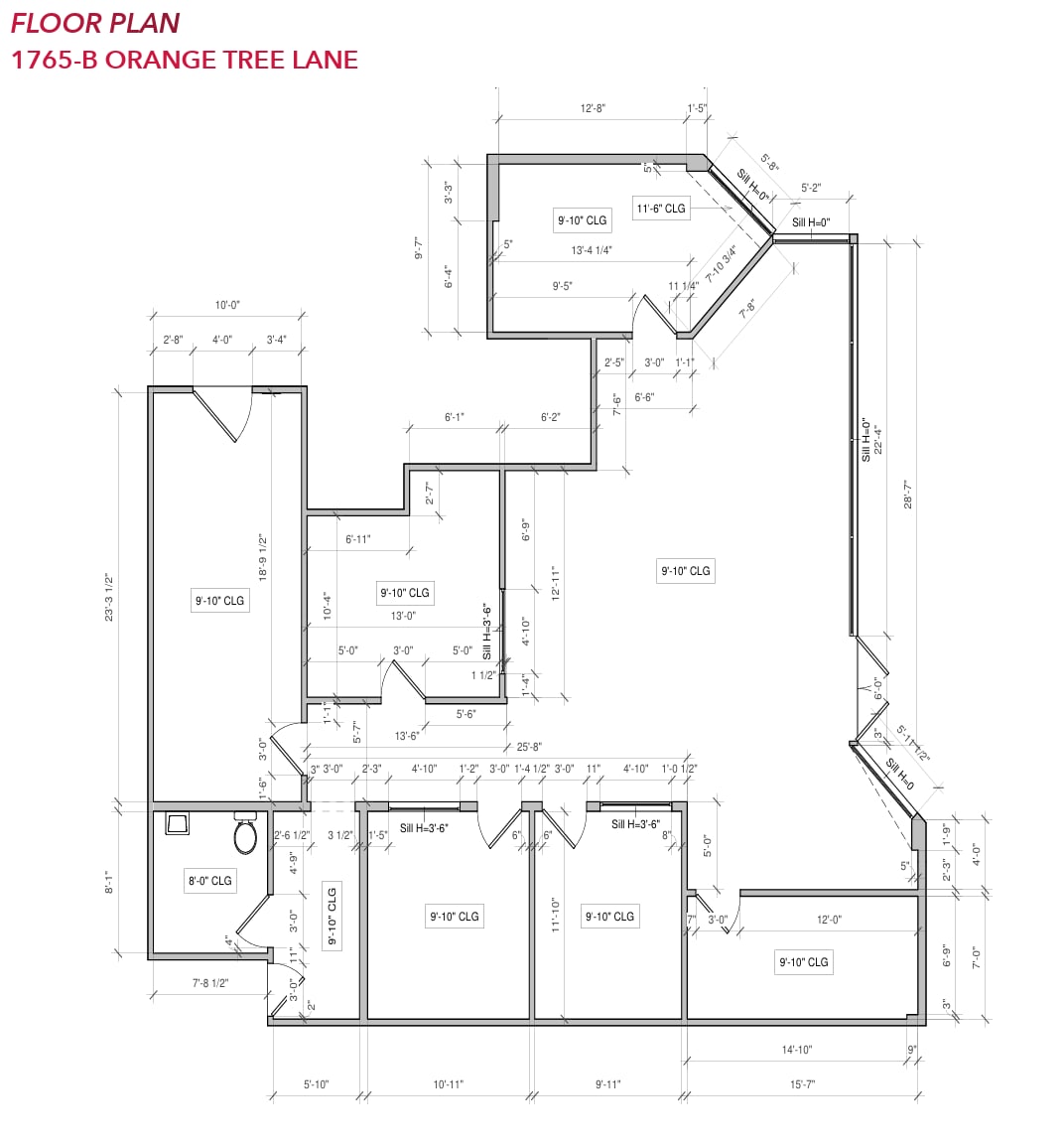 1765-1795 Orange Tree Ln, Redlands, CA à louer Plan d’étage– Image 1 sur 1