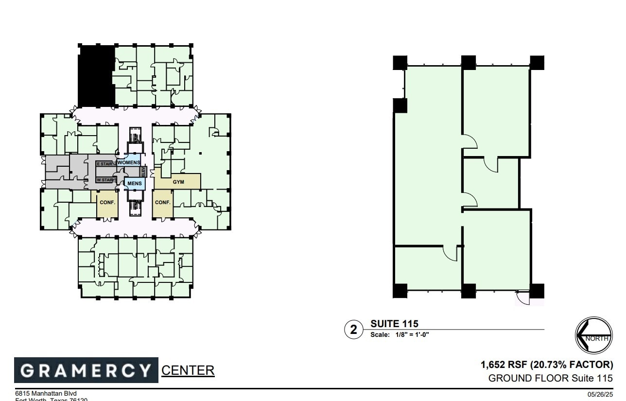 6815 Manhattan Blvd, Fort Worth, TX à louer Plan d’étage– Image 1 sur 1