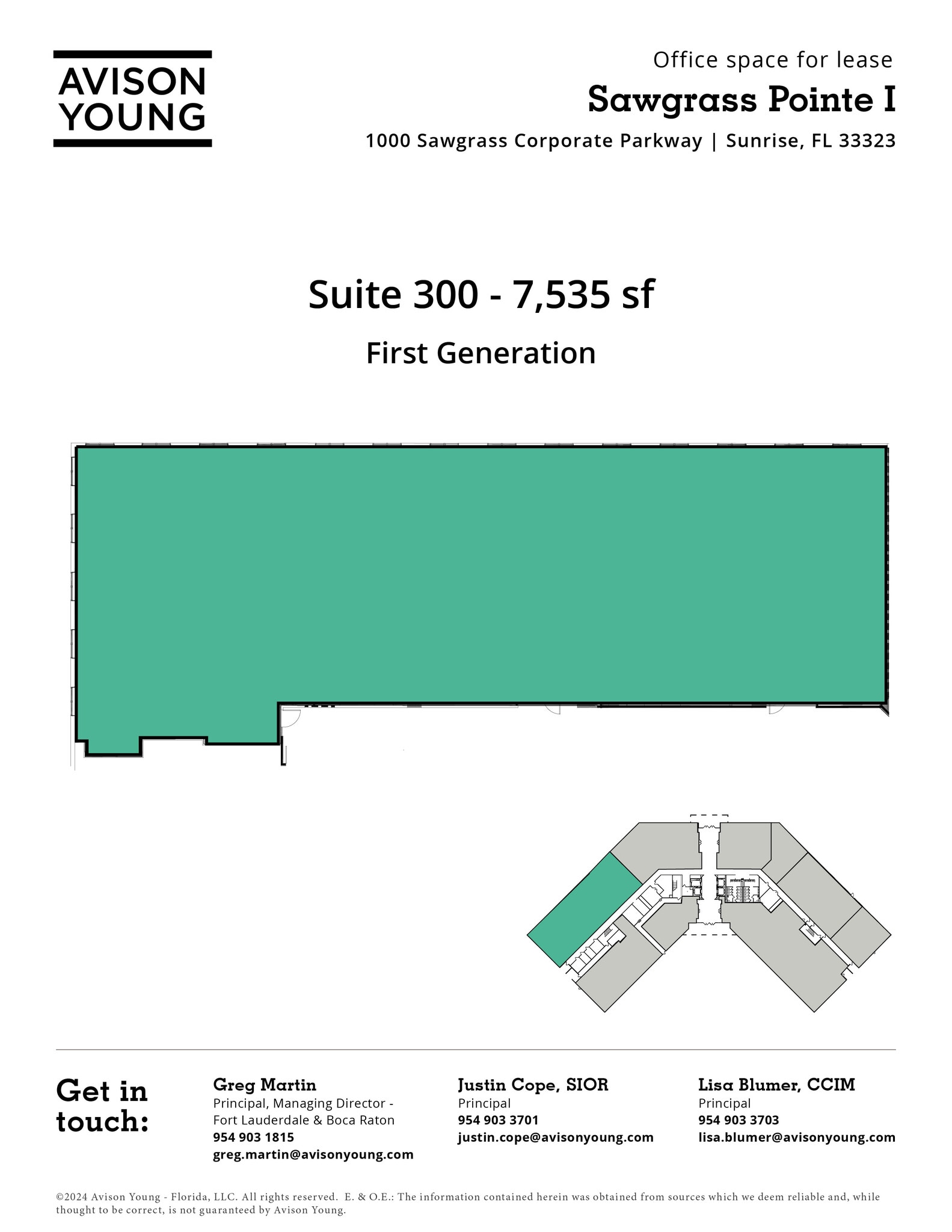 1000 Sawgrass Corporate Pkwy, Sunrise, FL à louer Photo intérieure– Image 1 sur 1