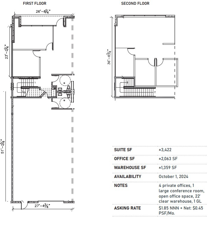 8 Goodyear, Irvine, CA à louer Plan d’étage– Image 1 sur 1