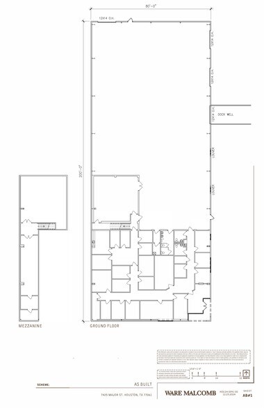 7425 Major St, Houston, TX à louer - Plan de site – Image 2 sur 2