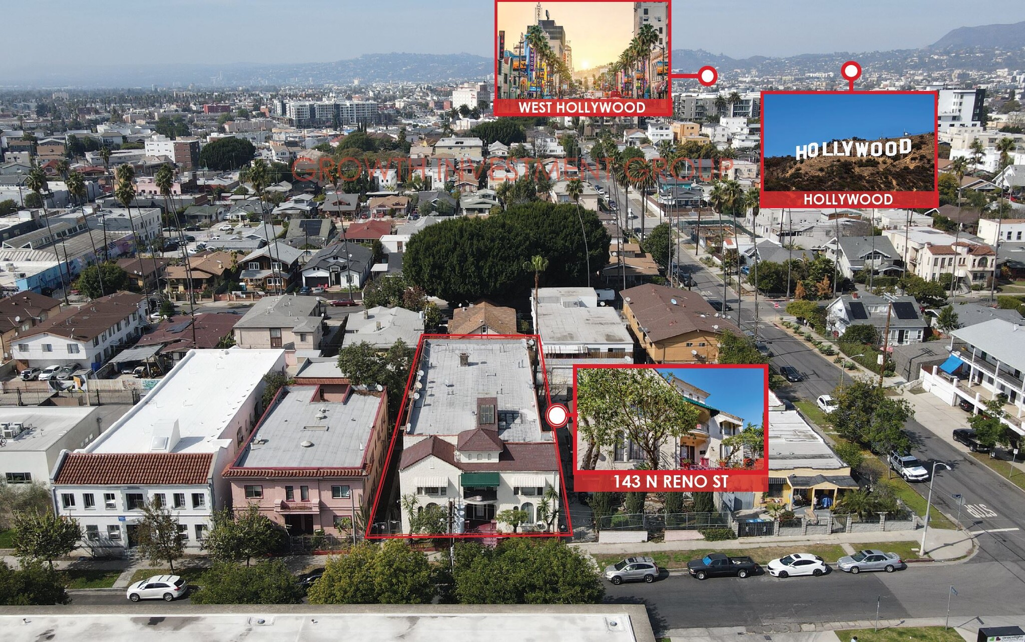 143 N Reno St, Los Angeles, CA à vendre Photo de l’immeuble– Image 1 sur 18