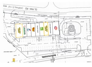 10531-10603 Highland Rd, White Lake, MI à louer Plan de site– Image 1 sur 1