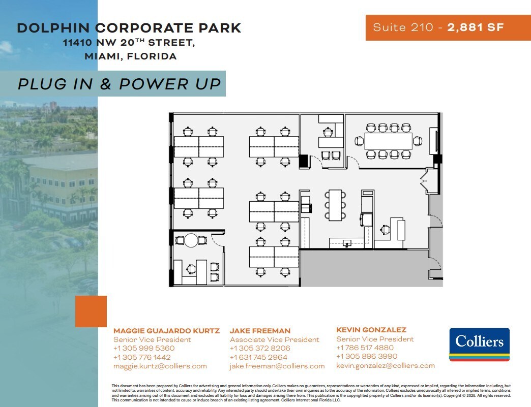 11410 NW 20th St, Miami, FL à louer Plan d’étage– Image 1 sur 2