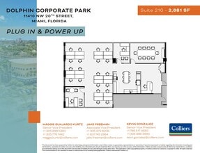 11410 NW 20th St, Miami, FL à louer Plan d’étage– Image 1 sur 2
