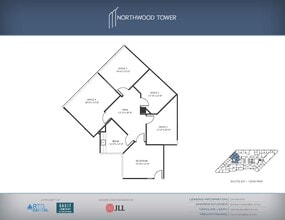 5757 Alpha Rd, Dallas, TX à louer Plan d’étage– Image 1 sur 1