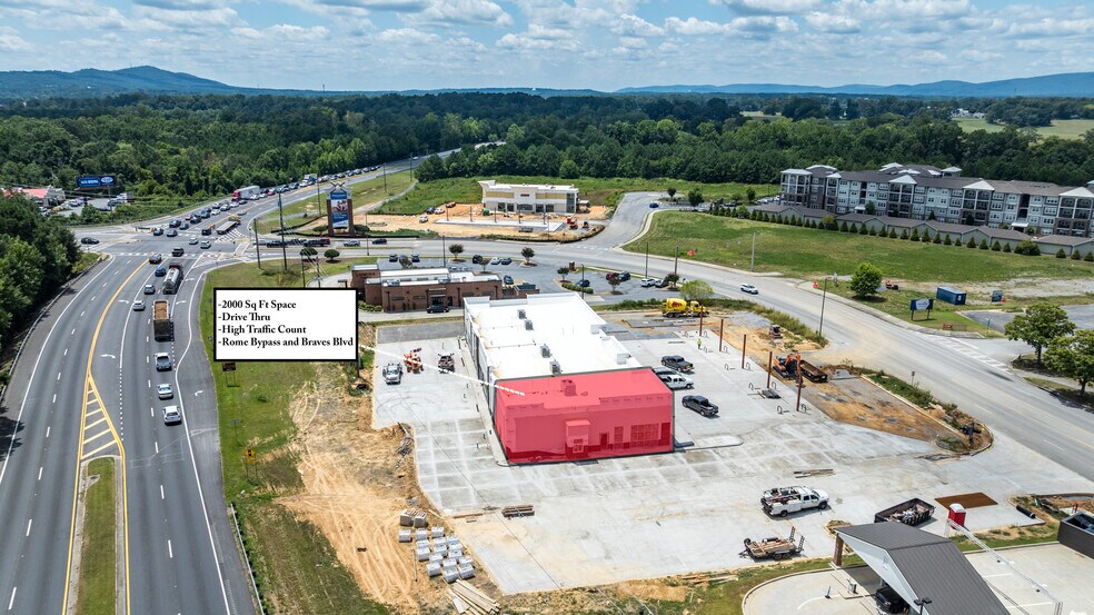 672 Braves Blvd NE, Rome, GA à louer - Photo de l’immeuble – Image 3 sur 6