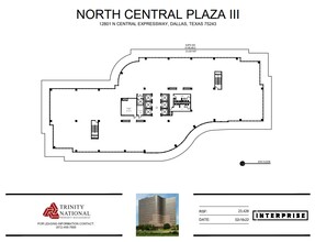 12801 N Central Expy, Dallas, TX à louer Plan d’étage– Image 1 sur 1