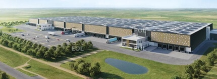 Rue De Lettonie, Louailles, SAR - VUE AÉRIENNE  vue de carte