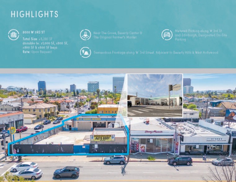 8000 W 3rd St, Los Angeles, CA à louer - Photo de l’immeuble – Image 2 sur 13