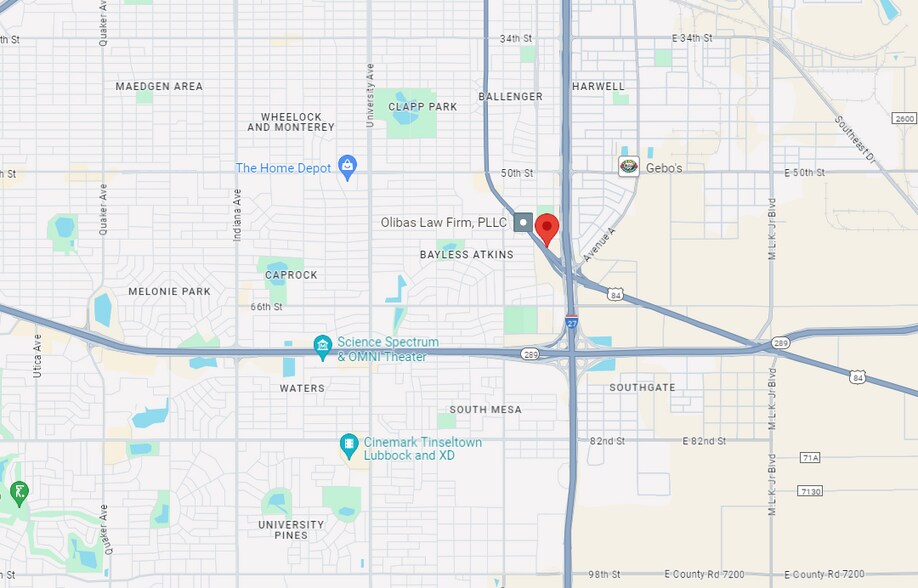 5801 Avenue Q South, Lubbock, TX à vendre - Photo de l’immeuble – Image 2 sur 2