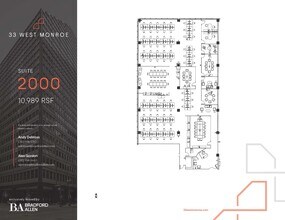 33 W Monroe St, Chicago, IL à louer Plan d’étage– Image 1 sur 5