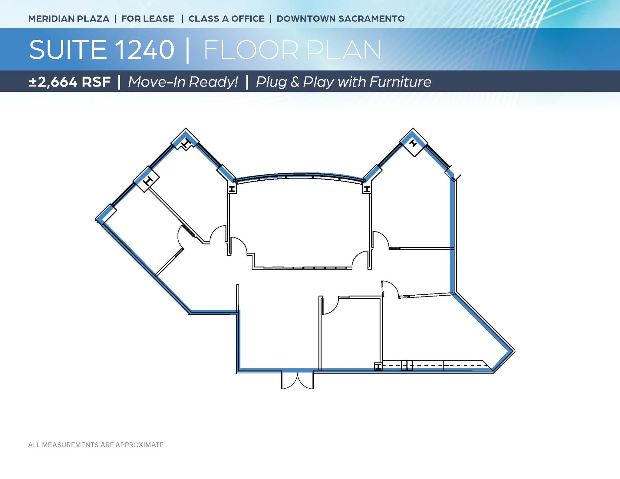 1415 L St, Sacramento, CA à louer Plan d’étage– Image 1 sur 1