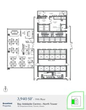 40 Temperance St, Toronto, ON à louer Plan d’étage– Image 1 sur 1