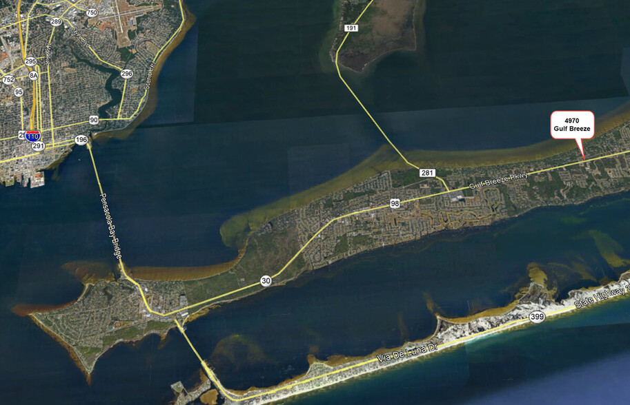 4970 Gulf Breeze Pkwy, Gulf Breeze, FL à vendre - Photo de l’immeuble – Image 3 sur 3
