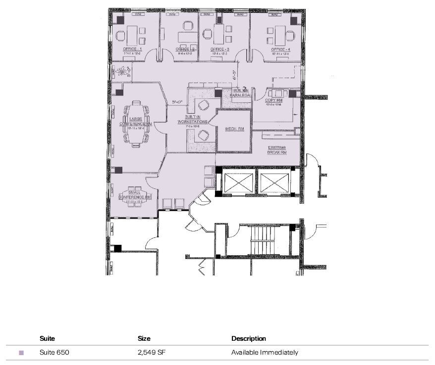 8120 Woodmont Ave, Bethesda, MD à louer Plan d’étage– Image 1 sur 1