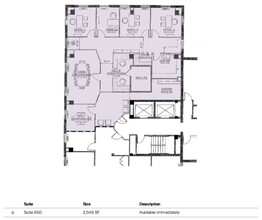 8120 Woodmont Ave, Bethesda, MD à louer Plan d’étage– Image 1 sur 1