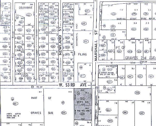 5275 Marshall St, Arvada, CO à vendre - Plan cadastral – Image 2 sur 15