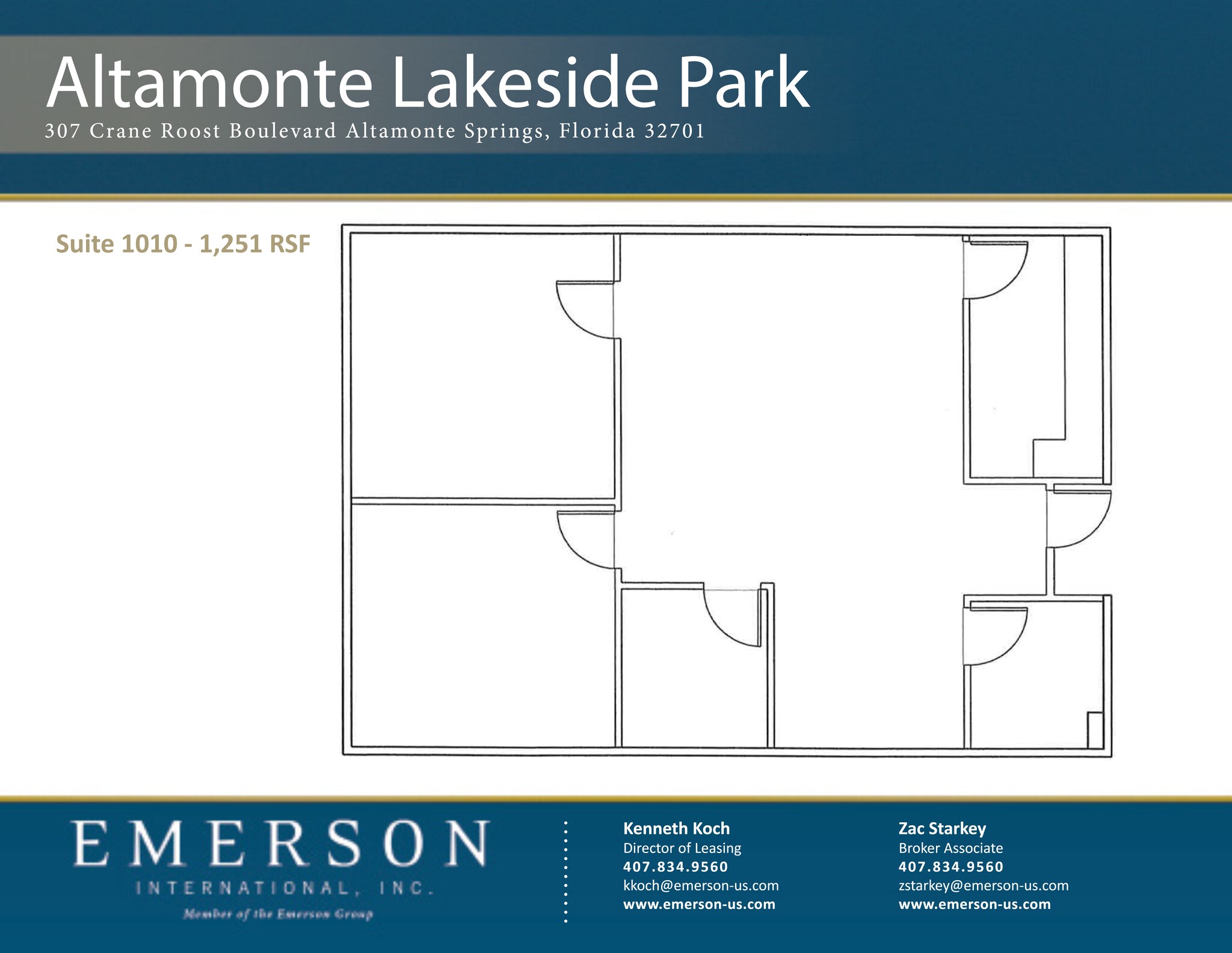 307 Cranes Roost Blvd, Altamonte Springs, FL à louer Plan de site– Image 1 sur 1