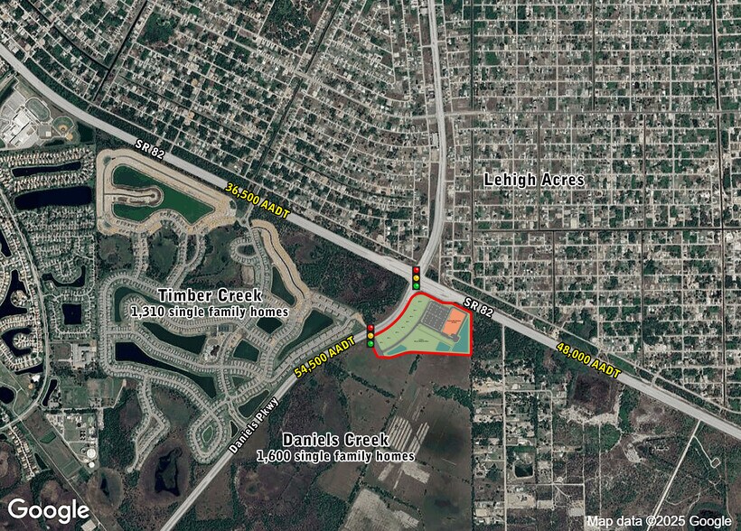 SEC Daniels Parkway & SR 82, Fort Myers, FL à louer - Photo principale – Image 1 sur 2