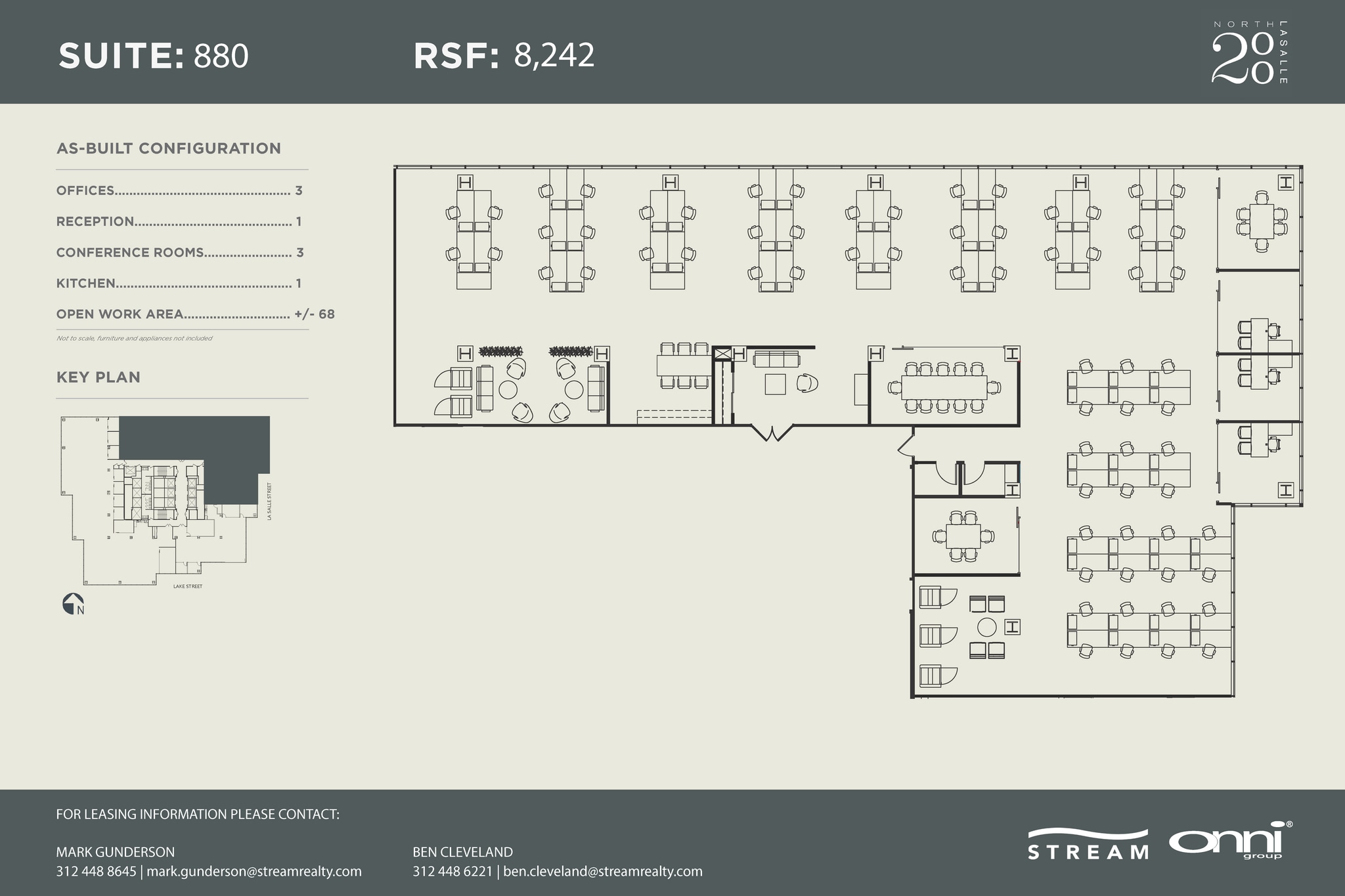 200 N LaSalle St, Chicago, IL à louer Plan d’étage– Image 1 sur 1