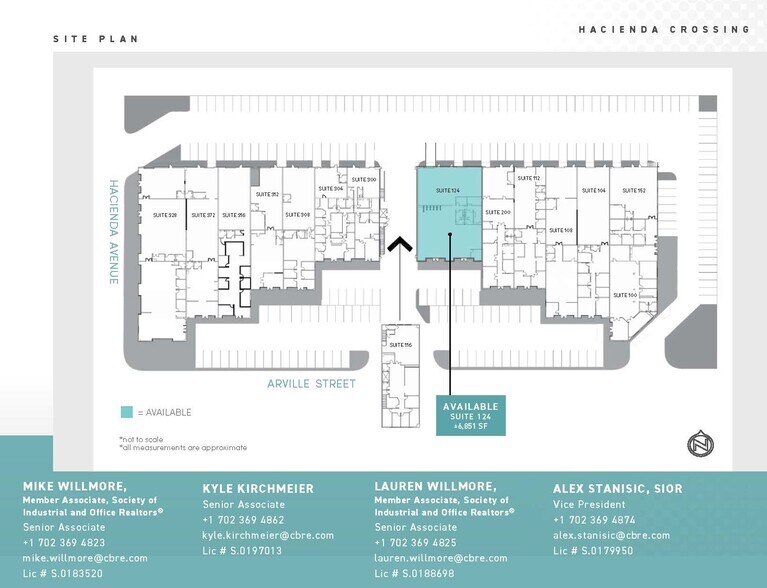 5275 Arville St, Las Vegas, NV à louer - Plan de site – Image 2 sur 5