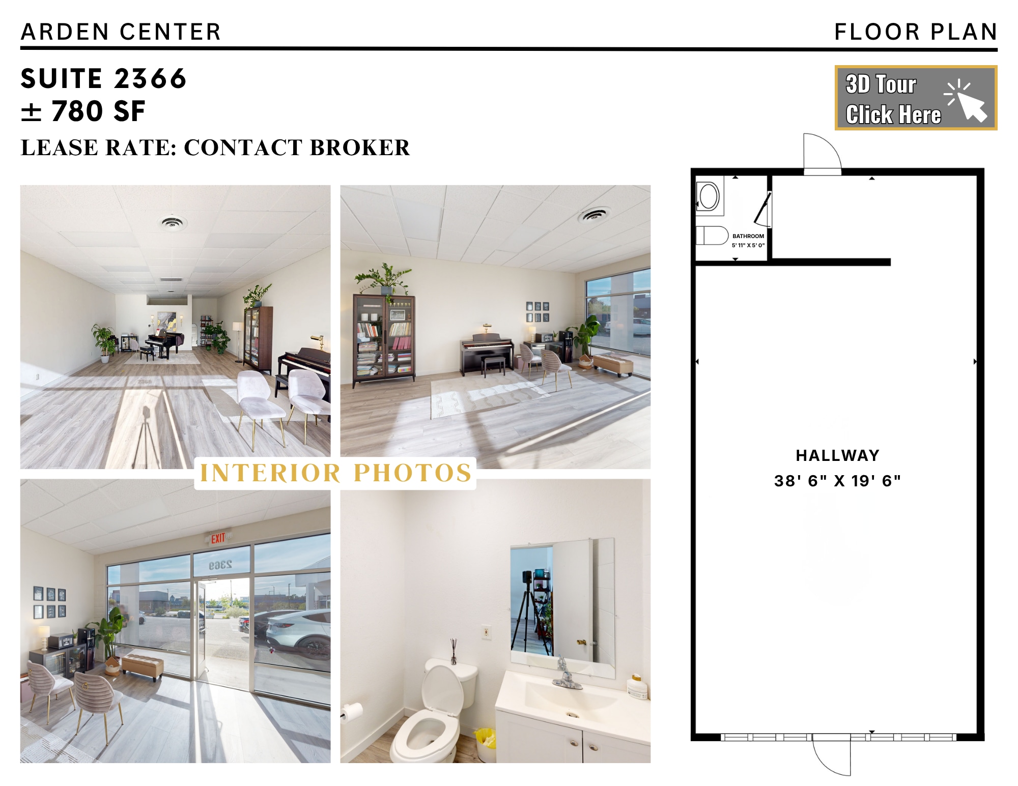 2355-2377 Arden Way, Sacramento, CA à louer Photo intérieure– Image 1 sur 3