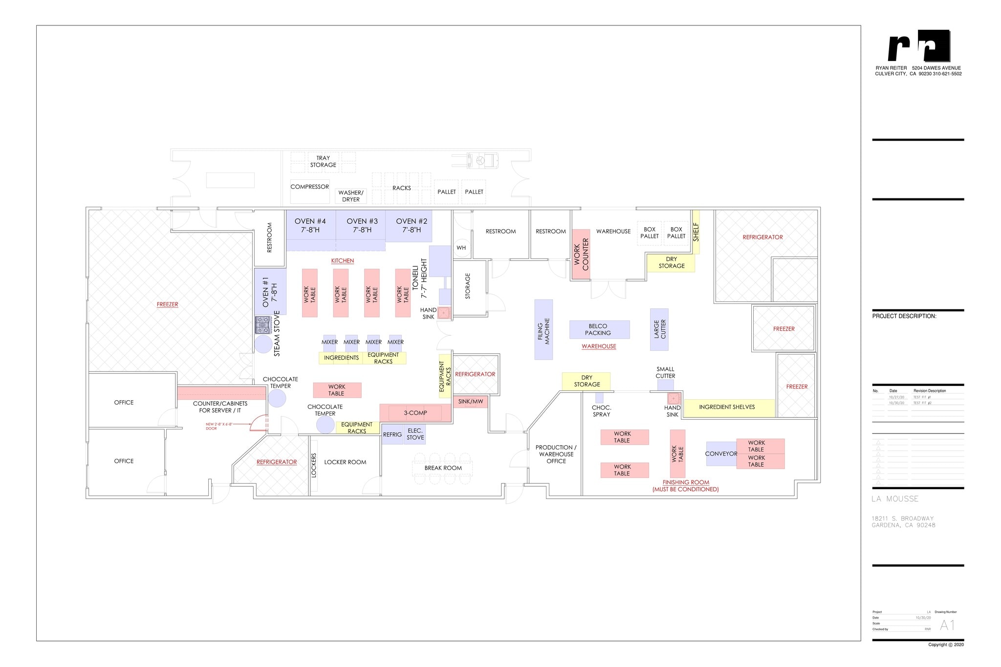 18207 S Broadway, Gardena, CA à louer Plan d’étage– Image 1 sur 1