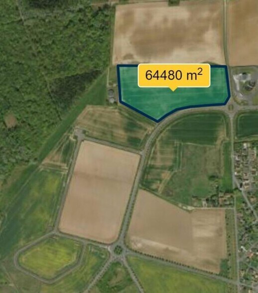 Terrain dans Tergnier à vendre - Plan de site – Image 2 sur 2