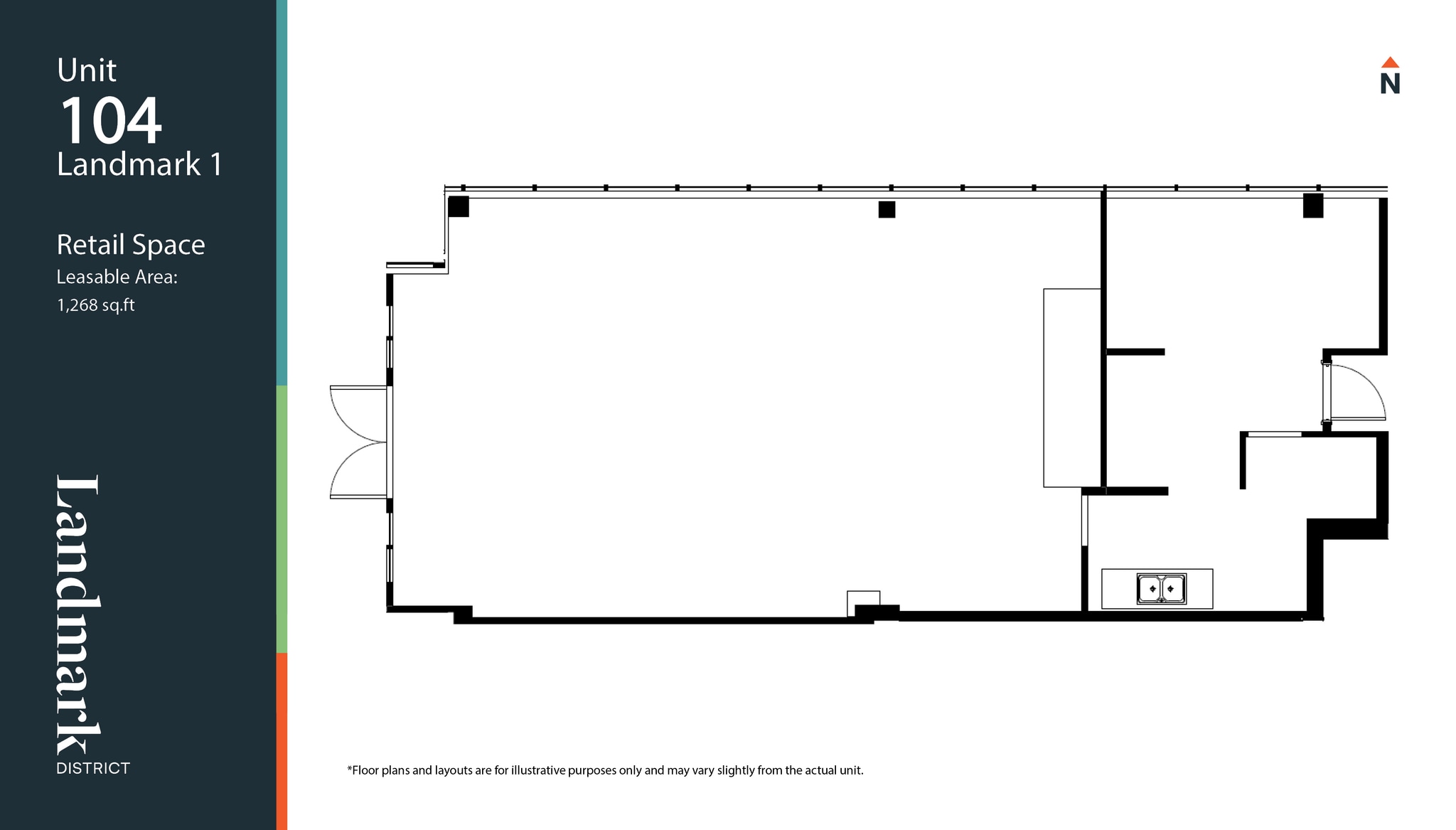 1700 Dickson Av, Kelowna, BC à louer Plan d’étage– Image 1 sur 1