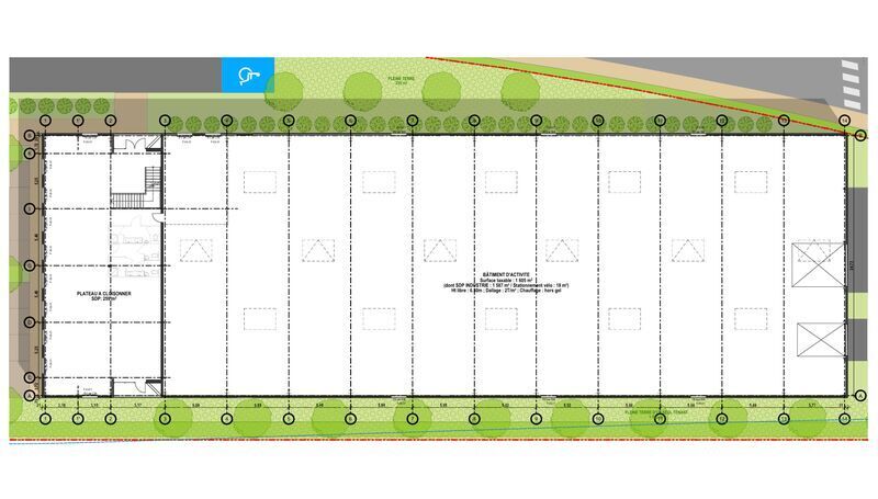 Local d'activités dans Rillieux La Pape à vendre - Plan de site – Image 3 sur 4