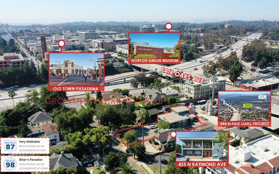 425 N Raymond Ave, Pasadena, CA à vendre - Photo de l’immeuble – Image 2 sur 39