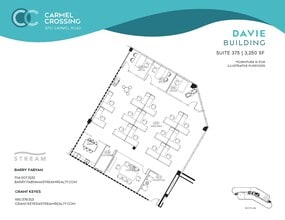 6701 Carmel Rd, Charlotte, NC à louer Plan d’étage– Image 1 sur 1