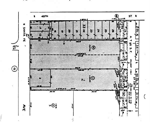 4900 S Santa Fe Ave, Vernon, CA à louer Plan cadastral– Image 1 sur 2