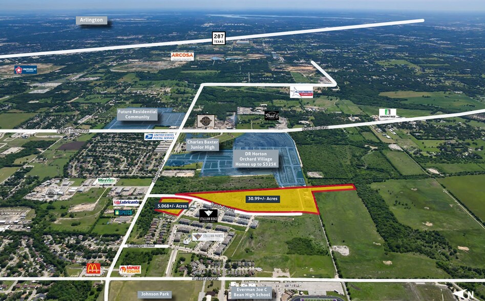 8932 Balch St, Fort Worth, TX à vendre - Photo de l’immeuble – Image 2 sur 4