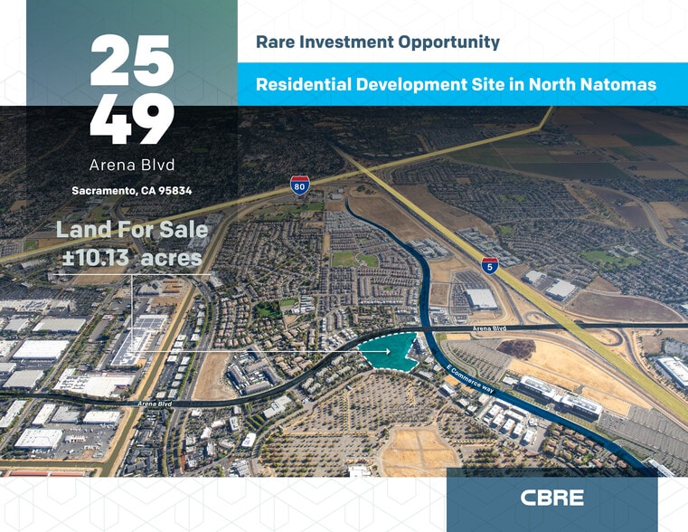 2549-2599 Arena Blvd, Sacramento, CA à vendre - Photo principale – Image 1 sur 6