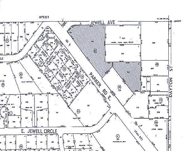 1950 S Parker Rd, Denver, CO à vendre - Plan cadastral – Image 3 sur 3