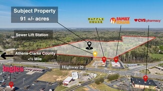 Plus de détails pour 8986 U.S. 29 S, Hull, GA - Terrain à vendre