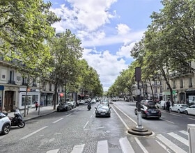 Paris - VUE AÉRIENNE vue de carte