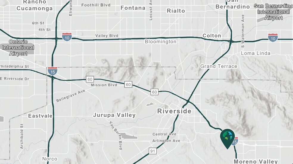 6335 Sycamore Canyon Blvd, Riverside, CA à louer - Aérien – Image 2 sur 2