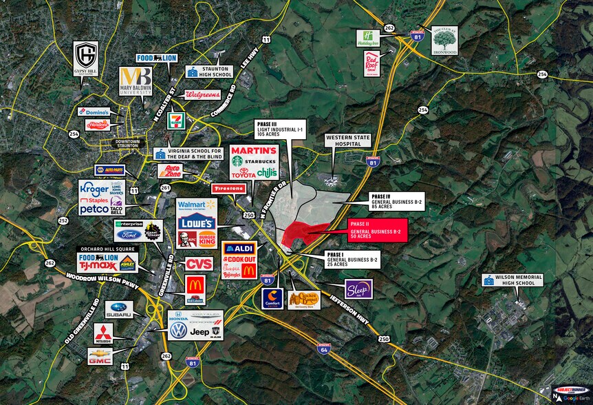 1300 Richmond Ave, Staunton, VA à vendre - Photo de l’immeuble – Image 3 sur 5