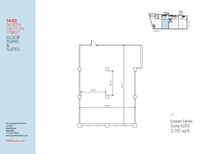 1440 N Dayton St, Chicago, IL à louer Plan d’étage– Image 2 sur 2