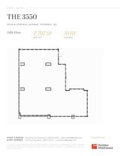 3550 N Central Ave, Phoenix, AZ à louer Plan d’étage– Image 1 sur 1