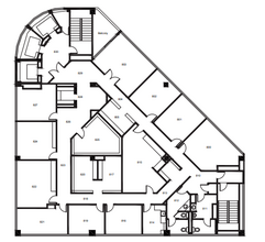 888 W 6th St, Los Angeles, CA à louer Plan d’étage– Image 1 sur 1