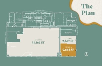 1 W Superior St, Chicago, IL à louer Plan d’étage– Image 1 sur 1